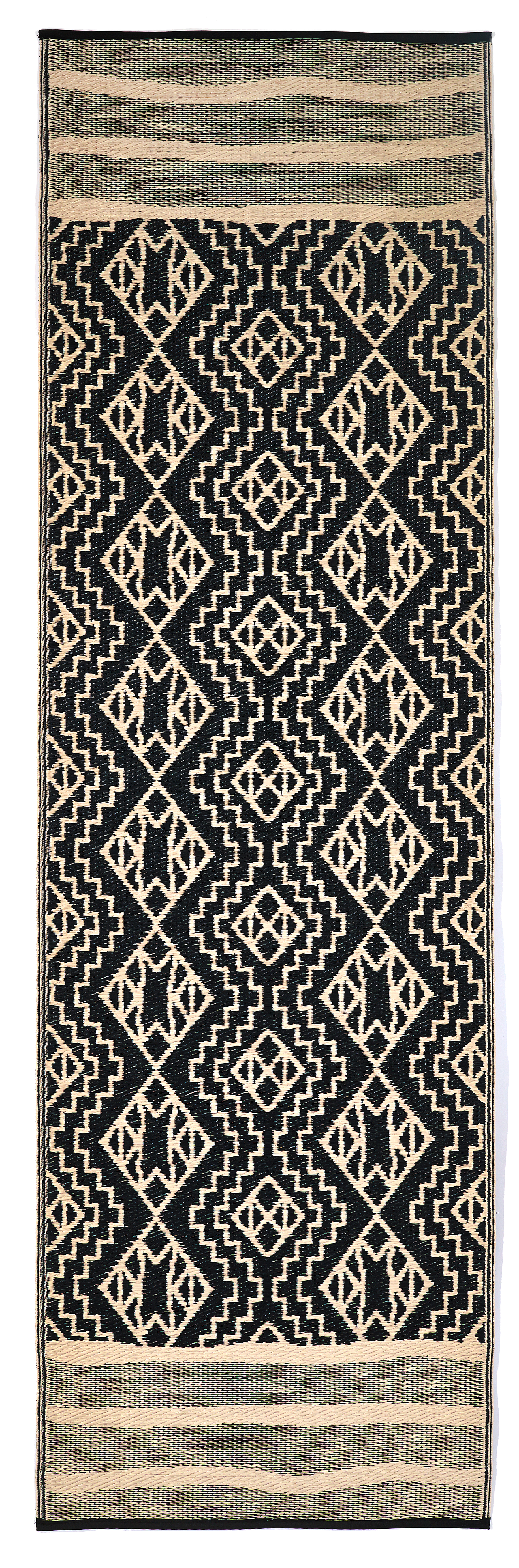 Kilimanjaro - Black Outdoor Rug for Patio FINAL SALE