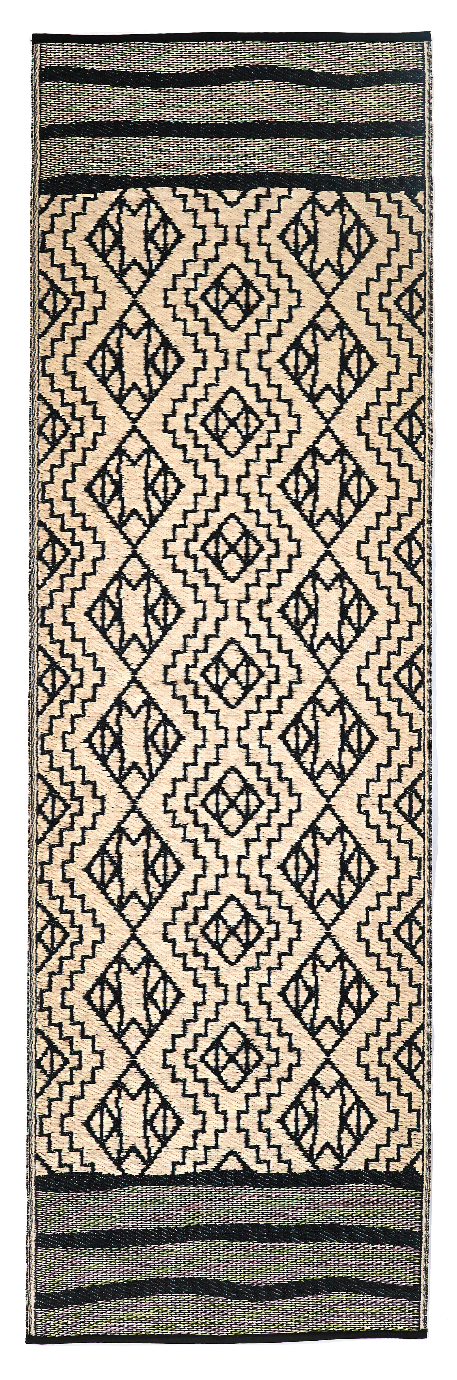 Kilimanjaro - Black Outdoor Rug for Patio FINAL SALE