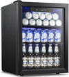 Kismile 1.7 Cu.ft Beverage Refrigerator and Cooler W5848H