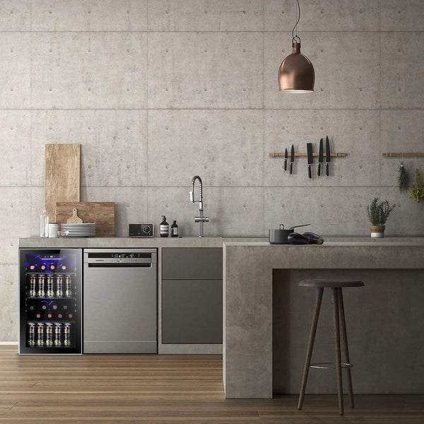 3.2 cu.ft  Wine Cooler/Cabinet Beverage Refrigerator W5899H Kismile