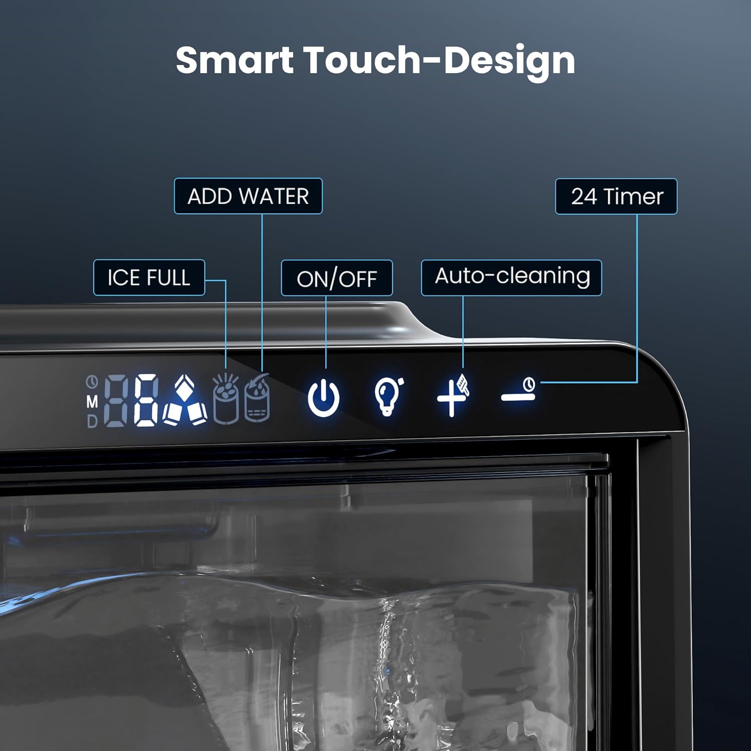 Kismile Clear Square Ice Cubes Maker 58003RIM0 Kismile