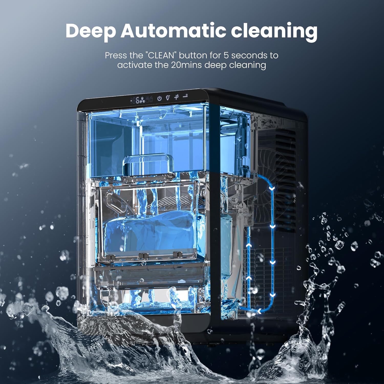 Kismile Clear Square Ice Cubes Maker 58003RIM0 Kismile