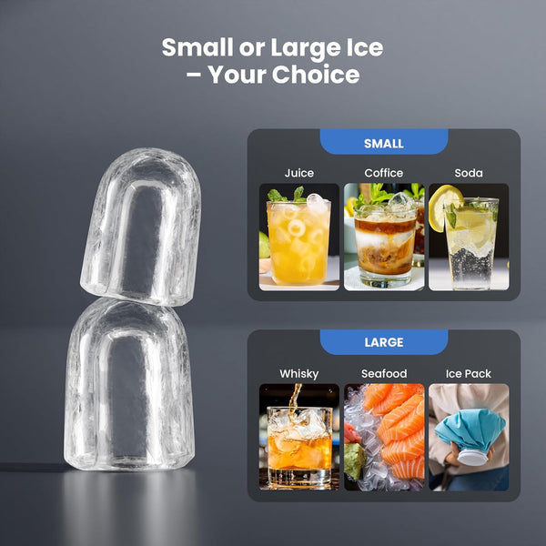 Kismile Clear Square Ice Cubes Maker 58003RIM0 Kismile