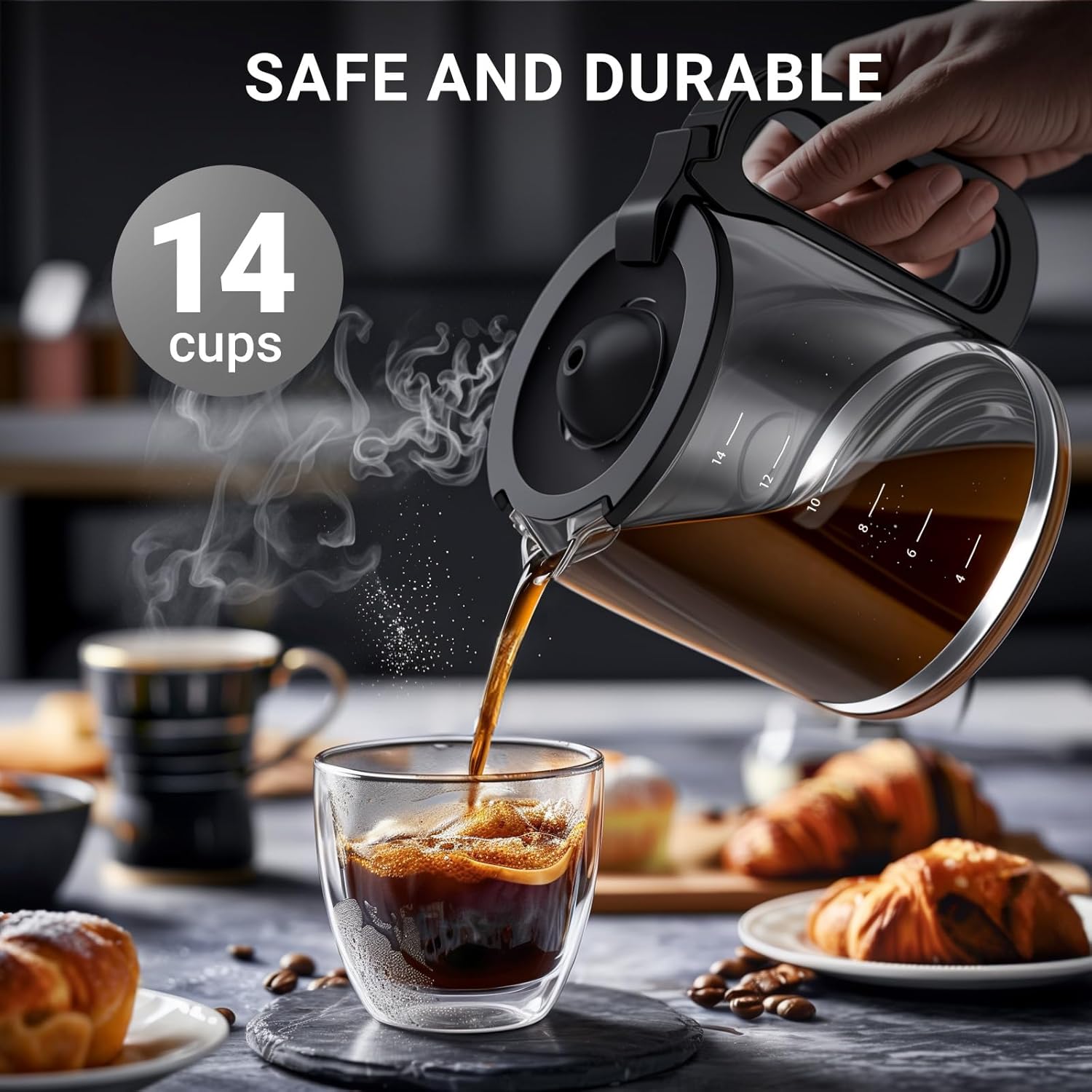 Kismile Coffee Maker 	CM3751S Kismile