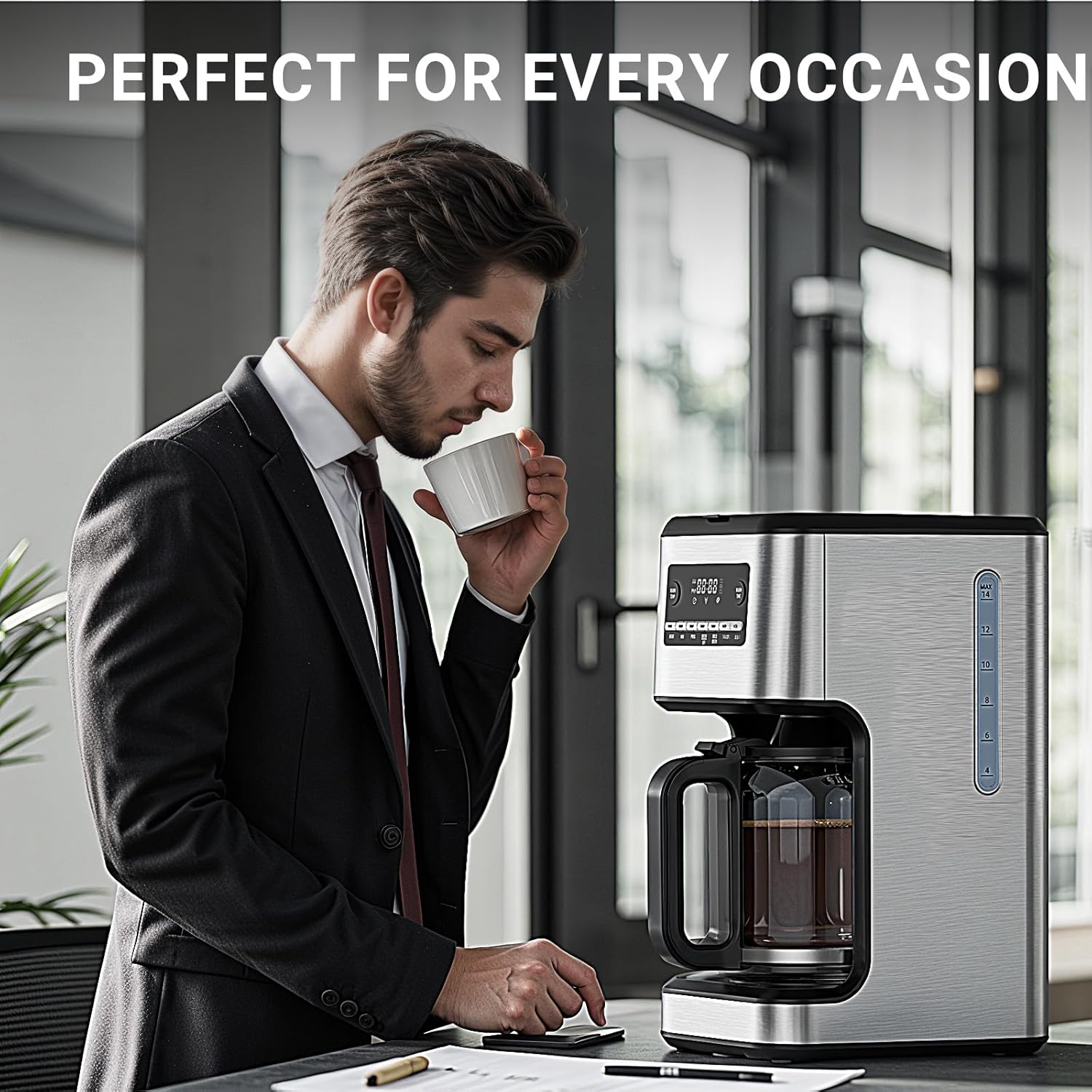 Kismile Coffee Maker 	CM3751S Kismile
