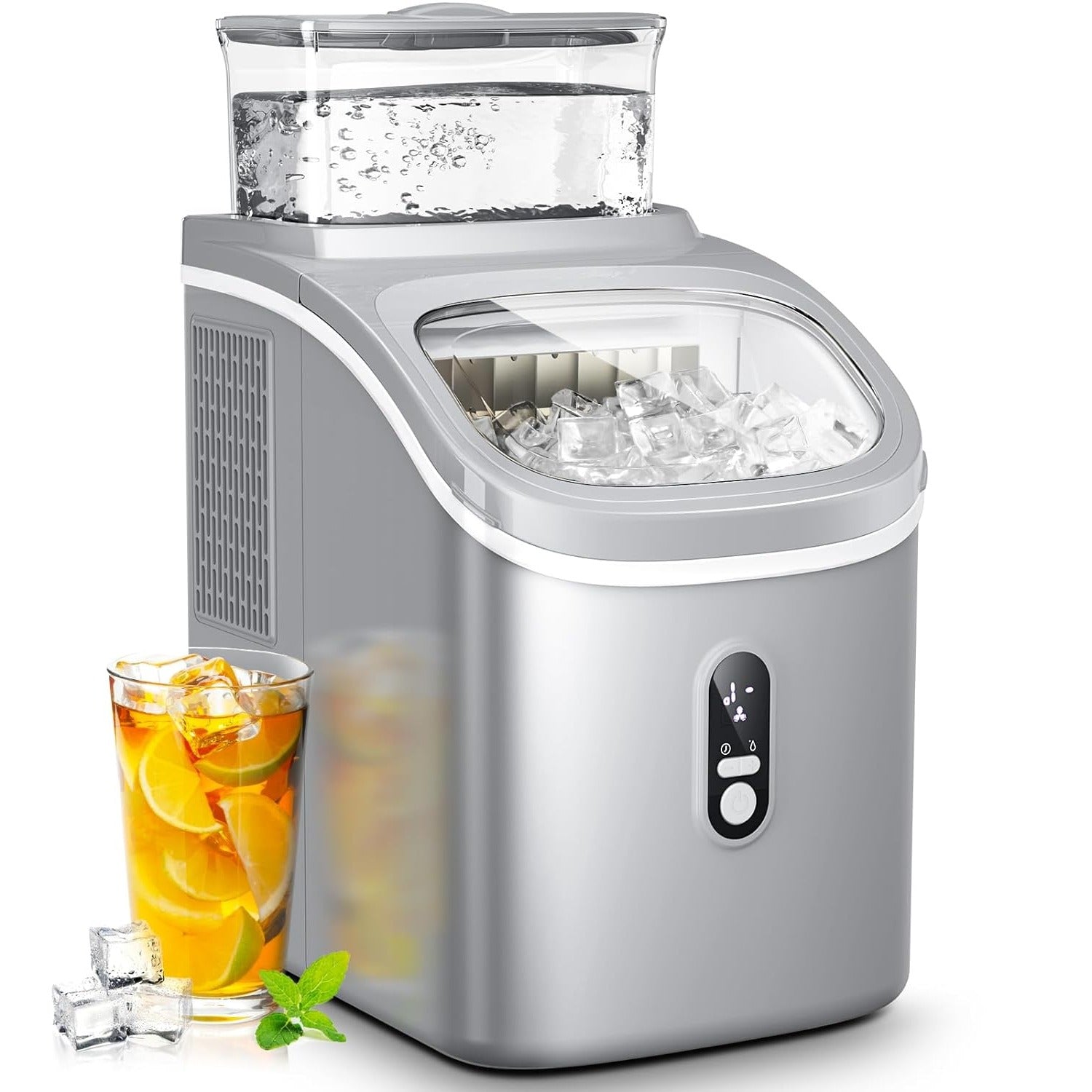 Kismile Ice Maker Countertop, Portable Ice Cube Maker Machine Z5813AF Kismile