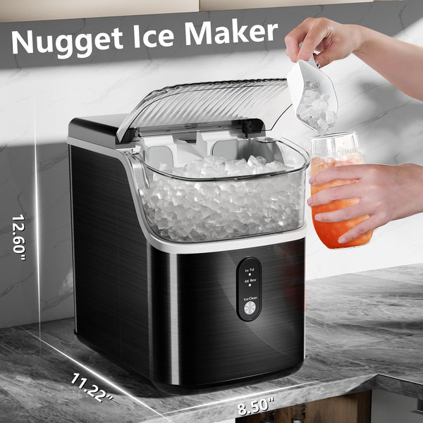 Kismile Nugget Countertop Ice Maker Z5815NB Kismile
