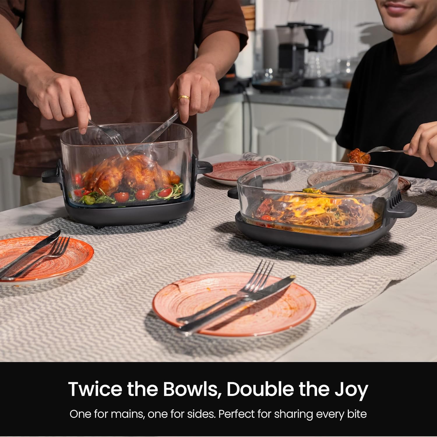 Kismile Roasti Portable Air Fryer 5-in-1 K8126 Kismile