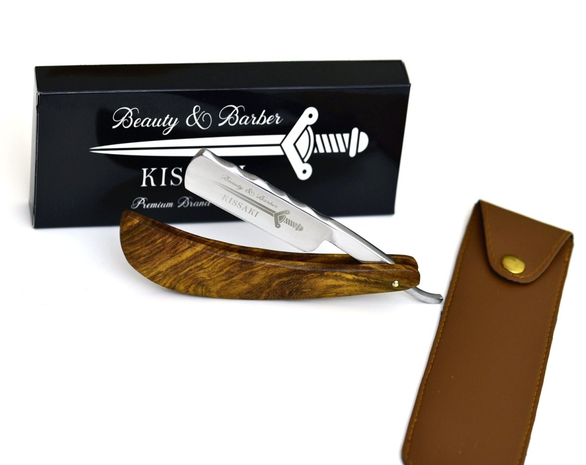 Kissaki Straight Razor German high speed steel