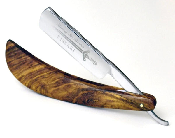 Kissaki Straight Razor German high speed steel - Gifts for You 'n Me