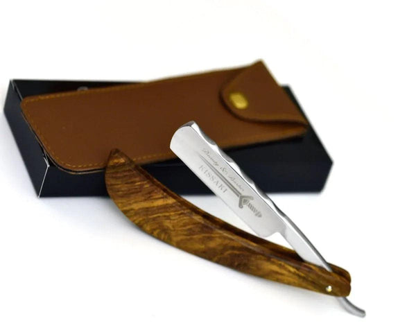 Kissaki Straight Razor German high speed steel - Gifts for You 'n Me