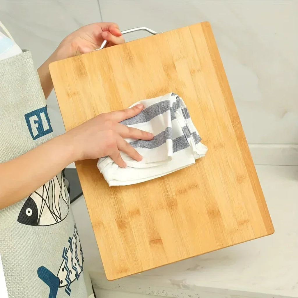 Bamboo Cutting Board Set Double-Sided Thickened Chopping Boards