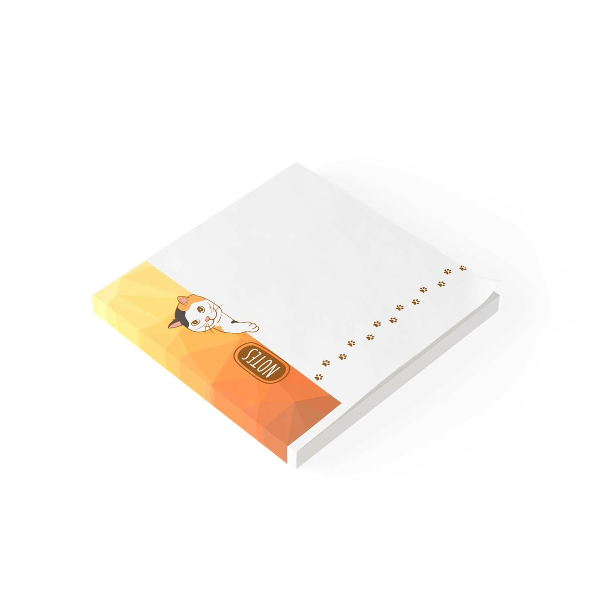 Kitty Post-it Notes | Cat Approved Sticky Notes for Chaotic Brilliance
