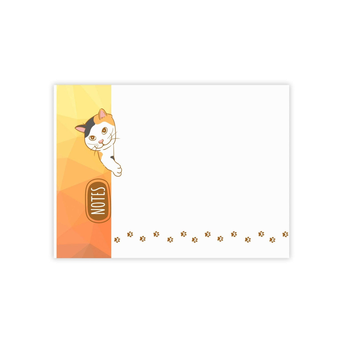 Kitty Post-it Notes | Cat Approved Sticky Notes for Chaotic Brilliance