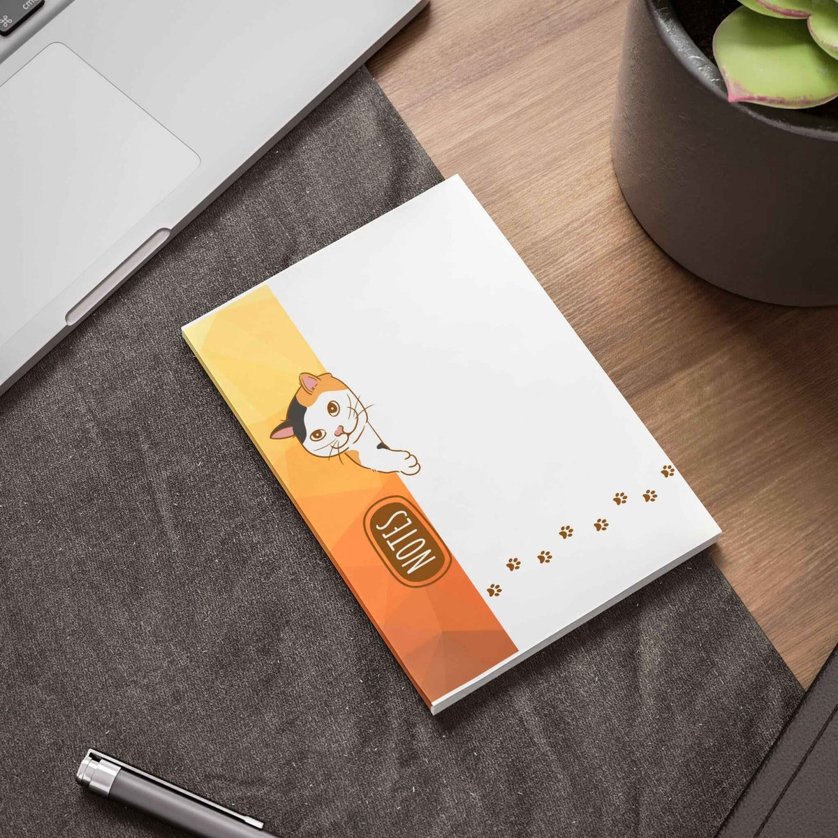 Kitty Post-it Notes | Cat Approved Sticky Notes for Chaotic Brilliance