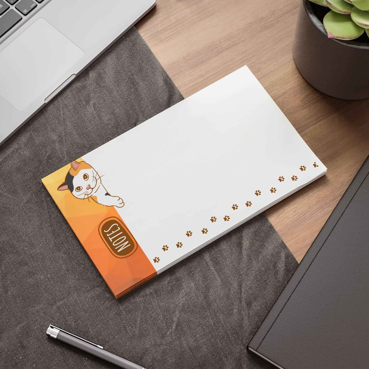 Kitty Post-it Notes | Cat Approved Sticky Notes for Chaotic Brilliance