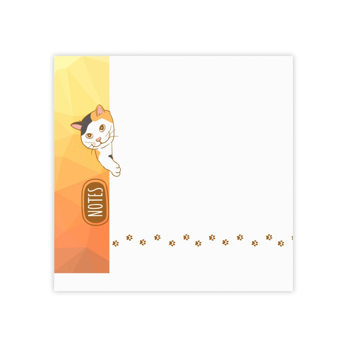 Kitty Post-it Notes | Cat Approved Sticky Notes for Chaotic Brilliance