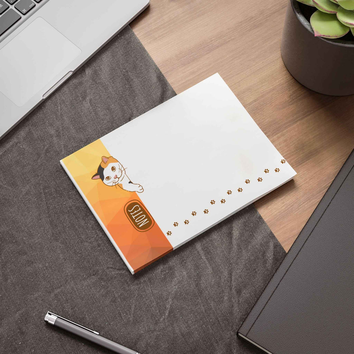 Kitty Post-it Notes | Cat Approved Sticky Notes for Chaotic Brilliance