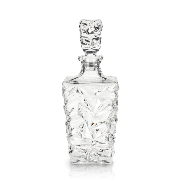 Prism Crystal Whiskey Decanter