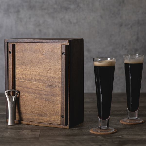 Pilsner Beer Glass Gift Set Picnic Time Family of Brands