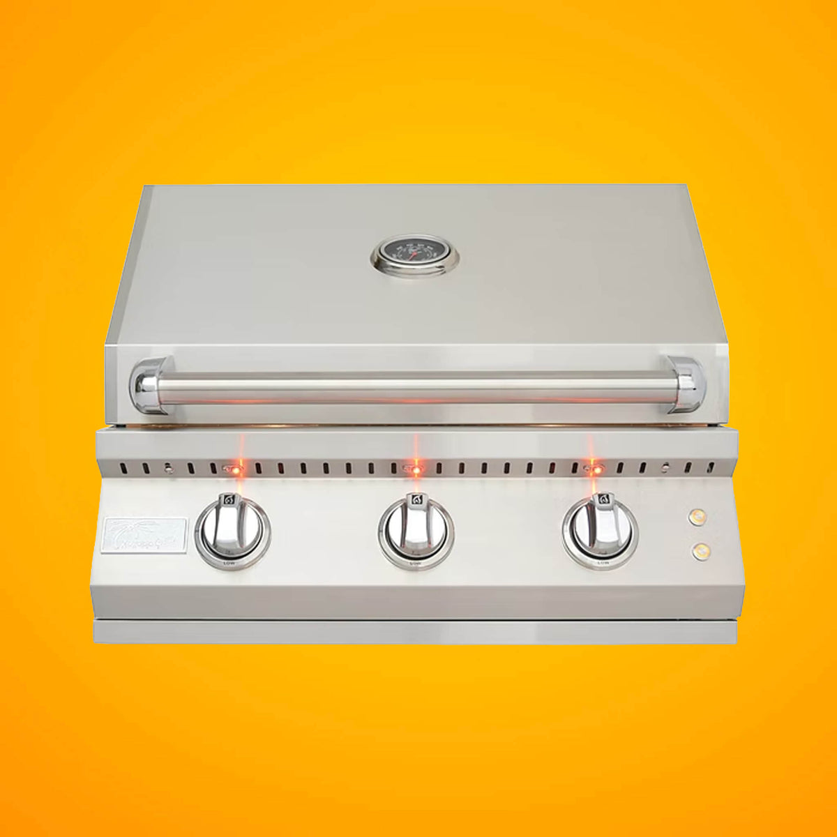 KoKoMo 26-Inch Premium 45K BTU Elite 3-Burner Built-In Gas Grill [KO-ELITE-3BG] (SAK82946)