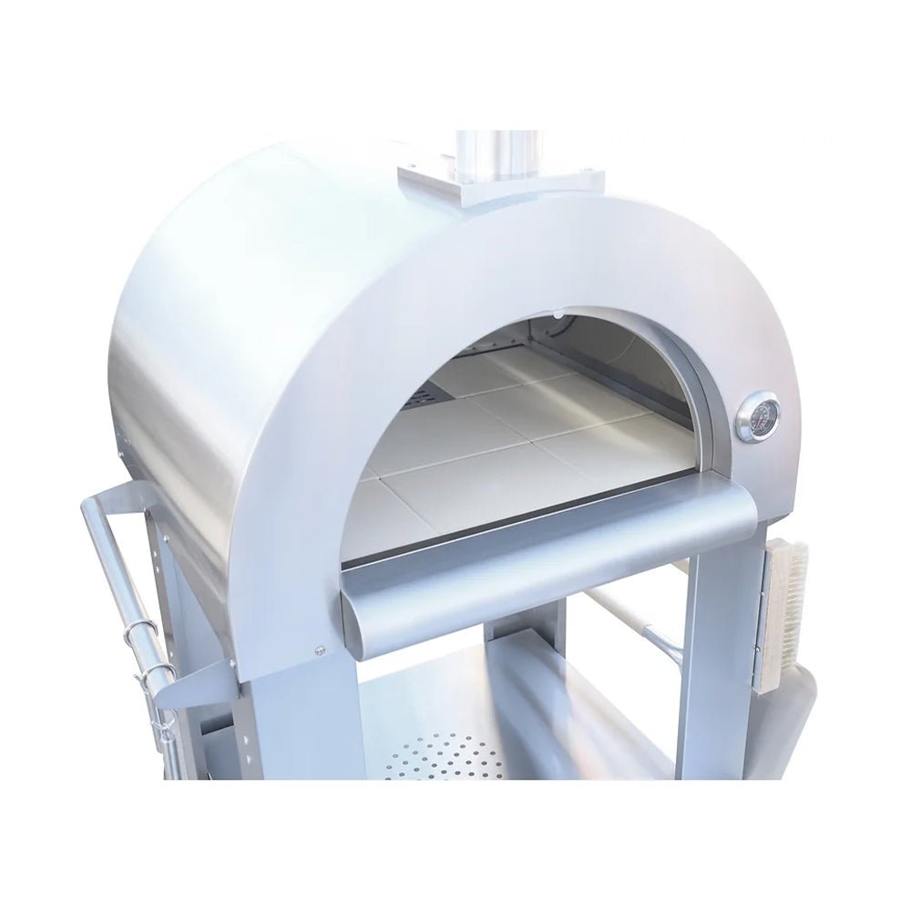 KoKoMo Grills Premium 32 Inch Stainless Steel Wood Fired Pizza Oven - KO-PIZZAOVEN (SAK92618)