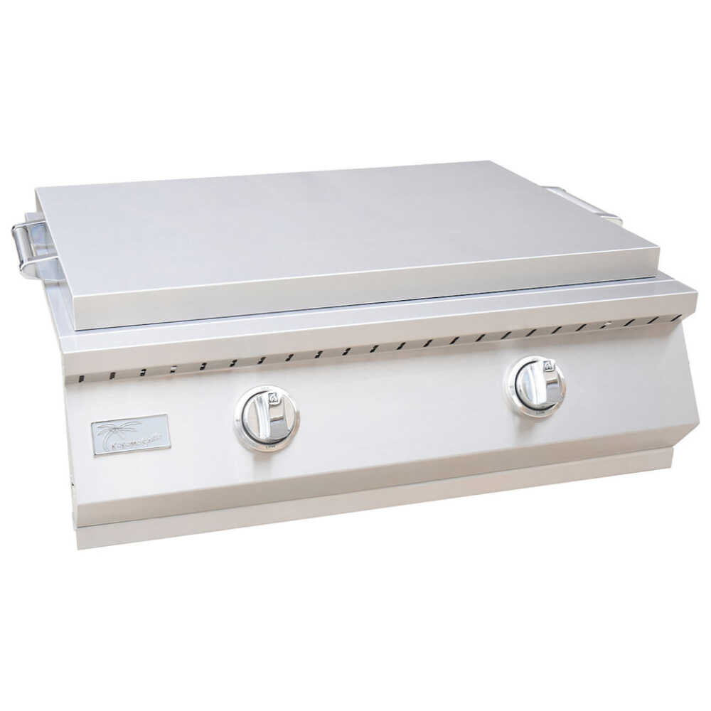 KoKoMo Grills Premium 36K BTU Teppanyaki Griddle With Dual U Shape Burner, 30