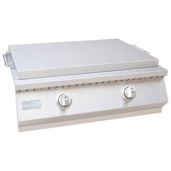 KoKoMo Grills Premium 36K BTU Teppanyaki Griddle With Dual U Shape Burner, 30