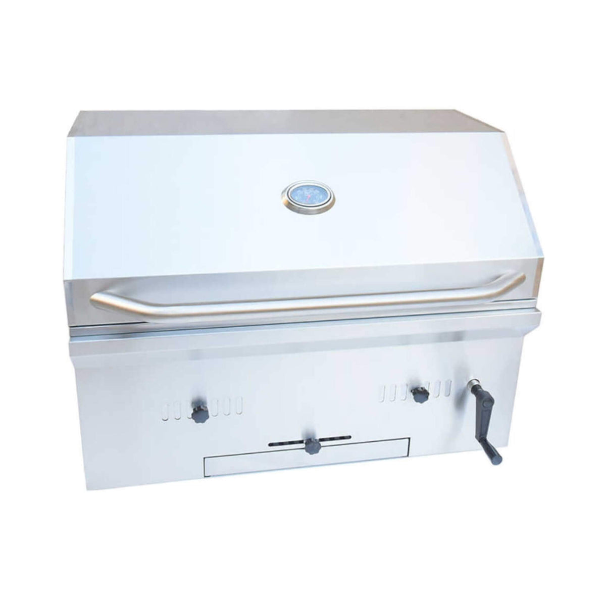 KoKoMo Grills 32-Inch Premium Built-In Charcoal Grill With 304 Stainless Steel And Adjustable Heat Tray [KO-CHAR32] (SAK32504)