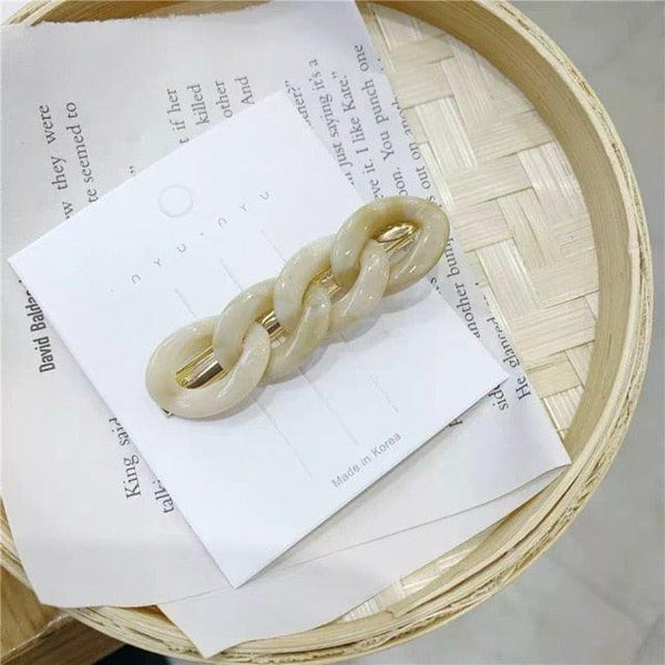 Korea Style Pearl Hair clip for Women Romantic Female Jewelry Chain Hairpin Accessories Hair Stick Barrettes  Hair Accessories for Party Wedding