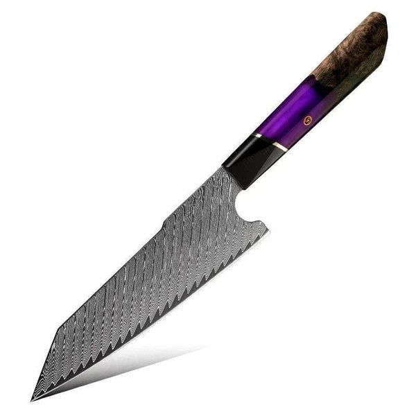 Kotetsu VG10 Chef Knife Damascus Kiritsuke Knife with Exotic Rosewood Handle - Gifts for You 'n Me