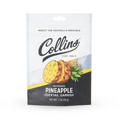 Dehydrated Pineapple Cocktail Garnish, 1 oz