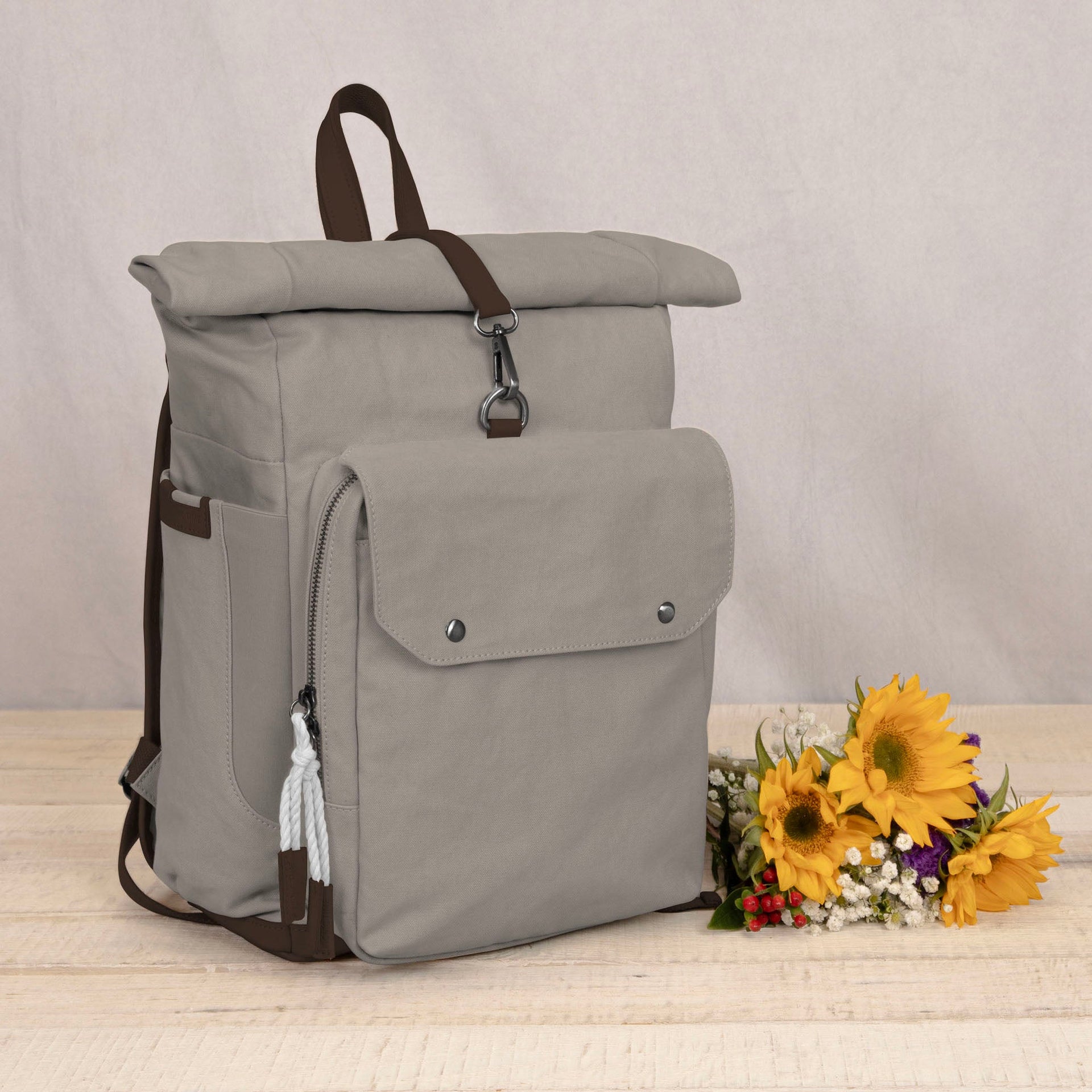 Carmel Roll Top Picnic Backpack Cooler