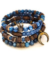 Kyanite Bracelet Stacked set