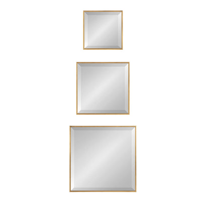 Rhodes Modern Square Mirror Set
