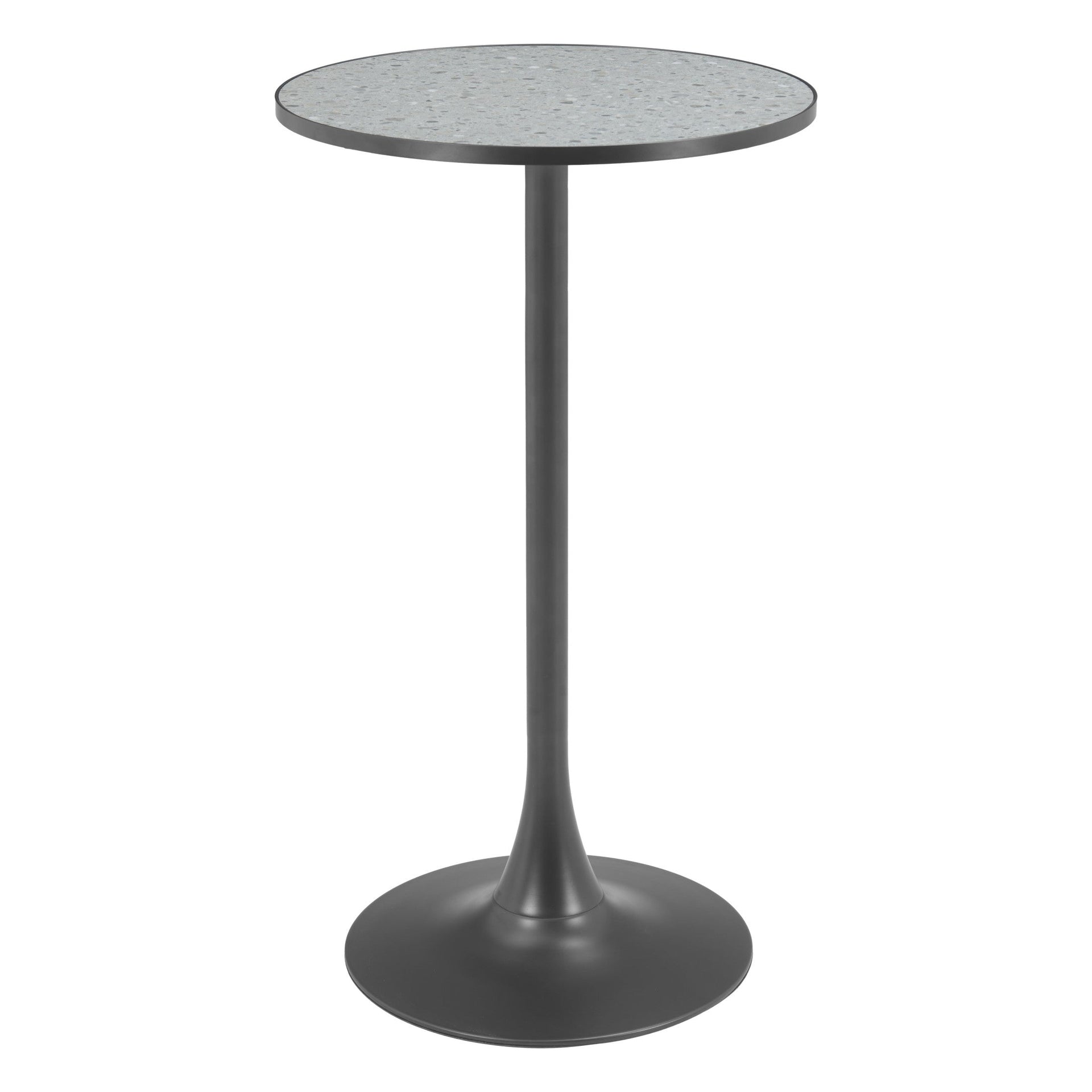 Bite Bar Table Gray & Black