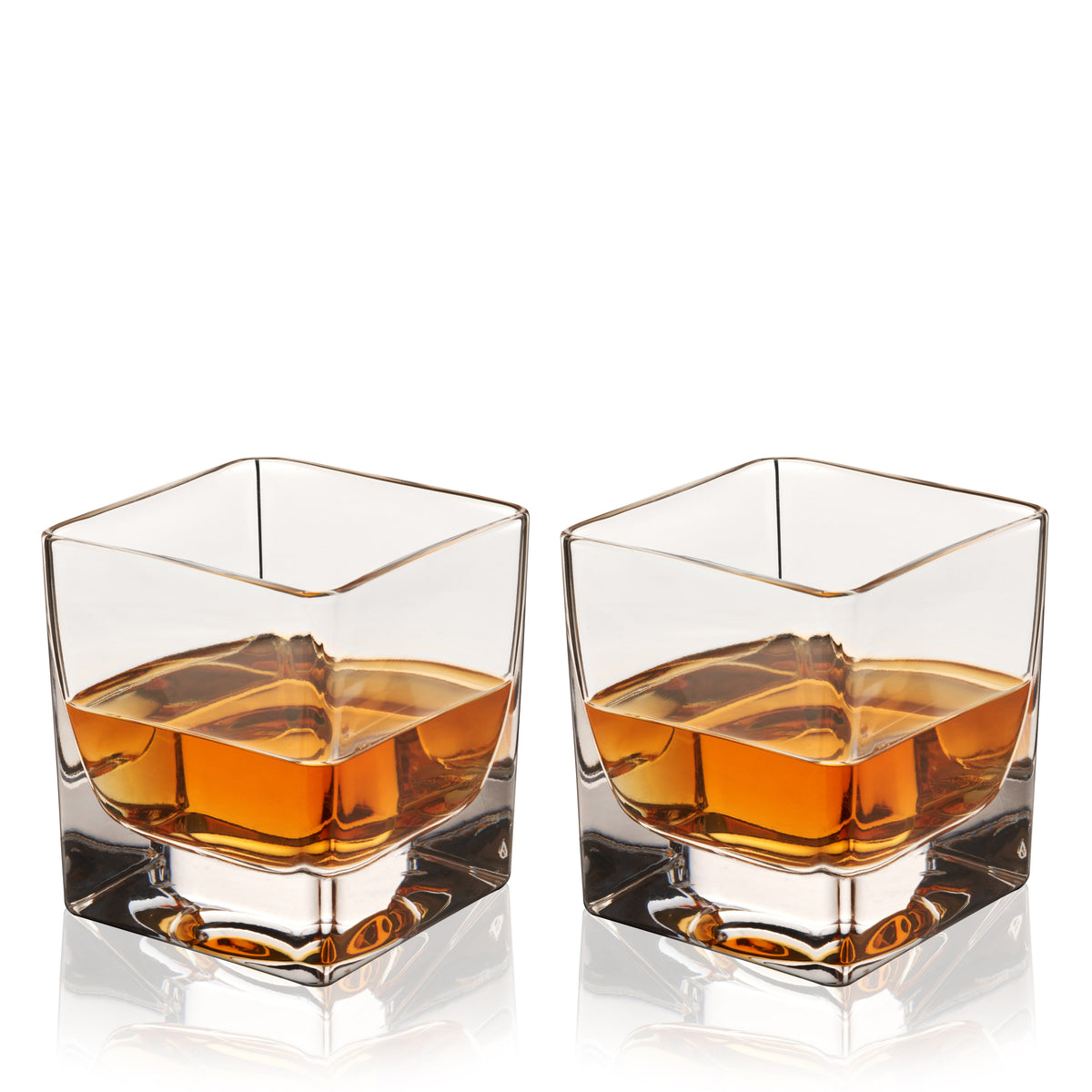 Braque Crystal Rocks Glasses