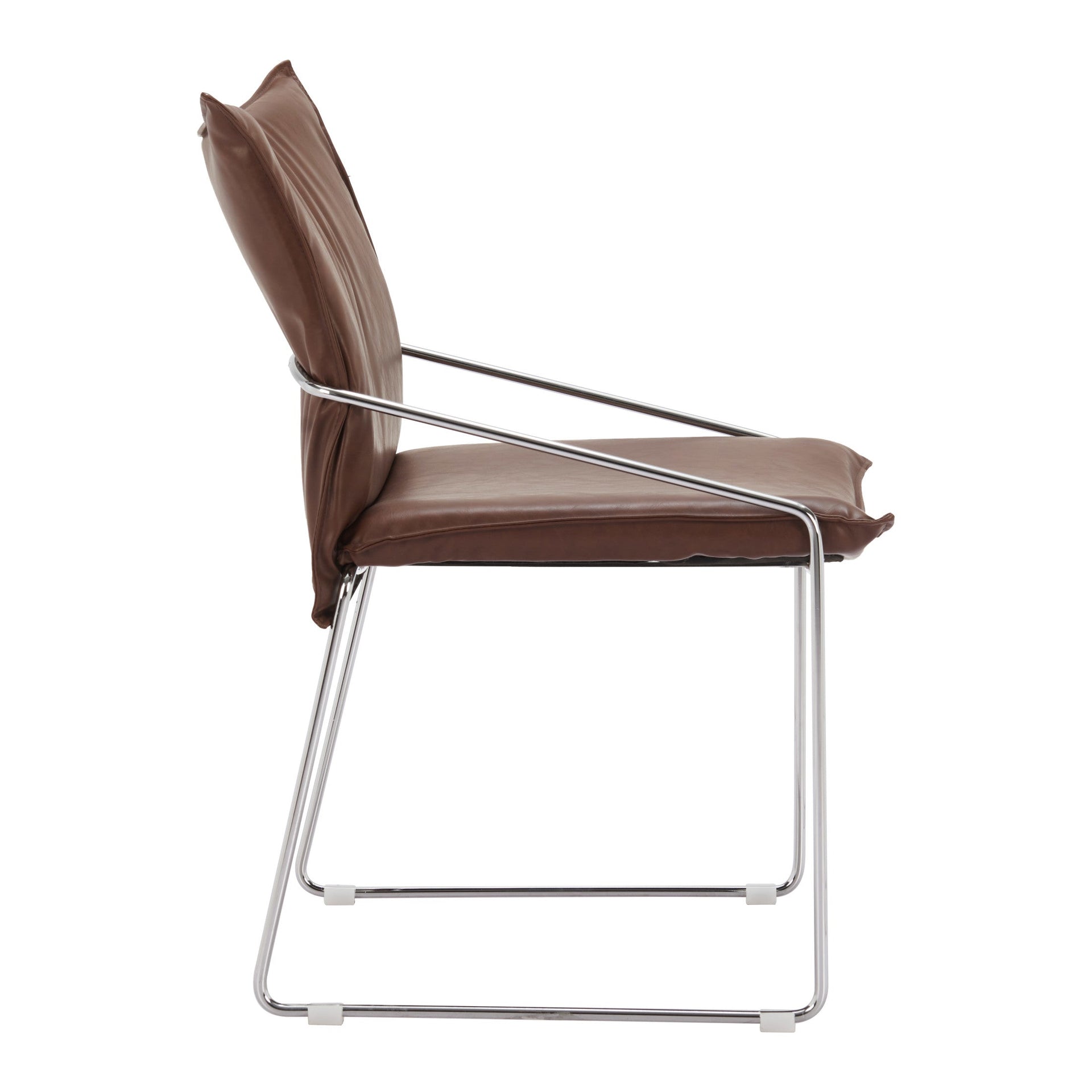 Pola Dining Chair (Set of 2) Brown