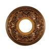 Acanthus 11'' Wide Medallion - Antique Bronze