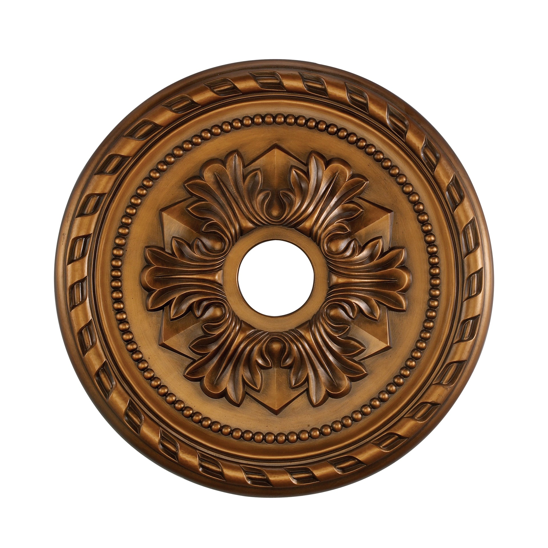 Corinthian 22'' Wide Medallion - Antique Bronze