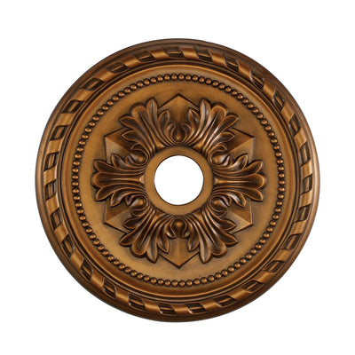 Corinthian 22'' Wide Medallion - Antique Bronze