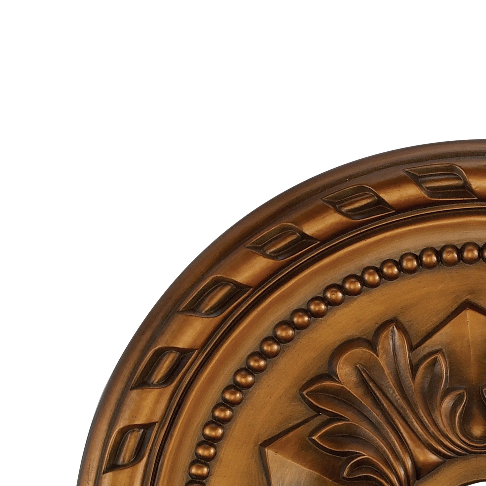 Corinthian 22'' Wide Medallion - Antique Bronze