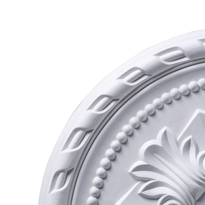 Corinthian 22'' Wide Medallion - White