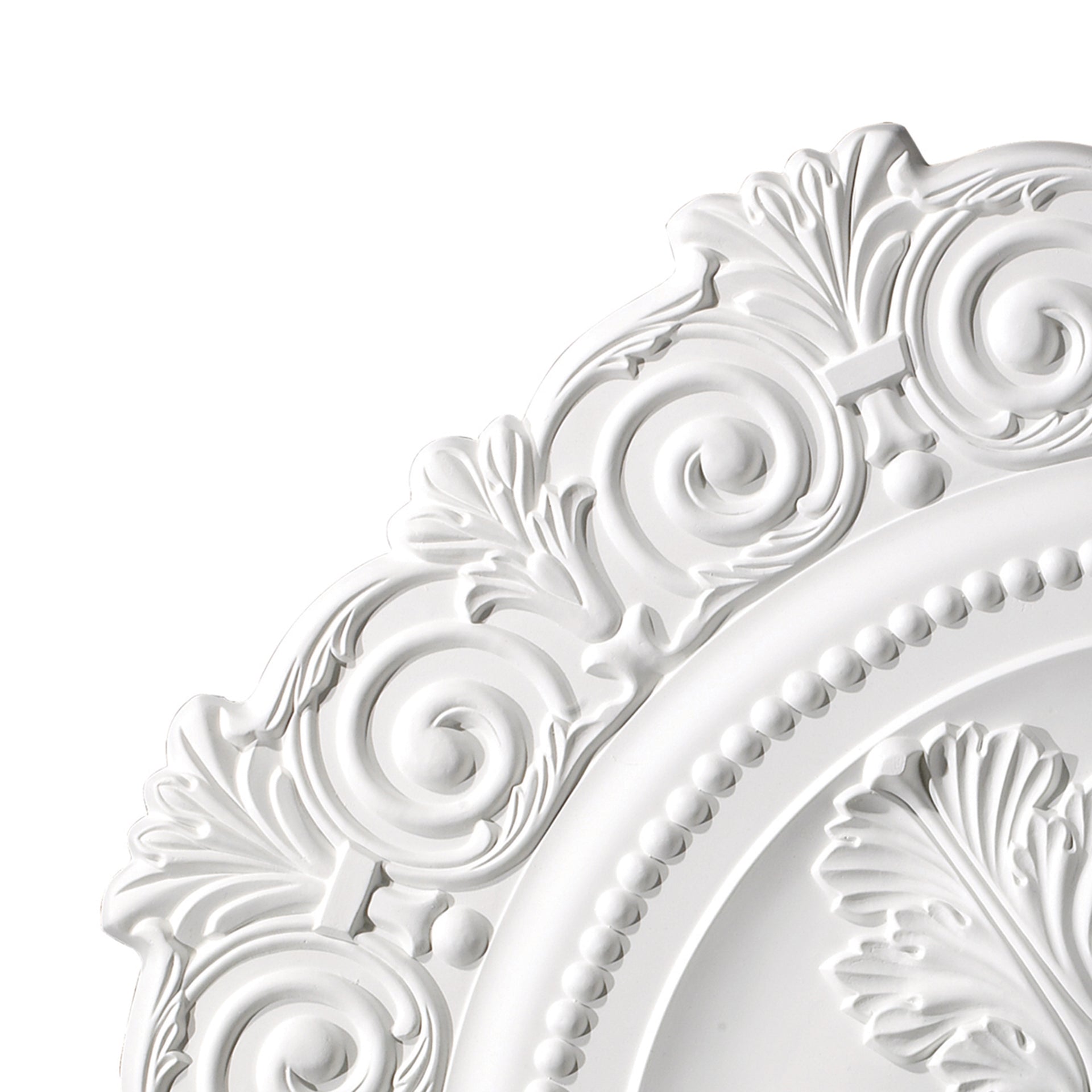 Marietta 33'' Wide Medallion - White