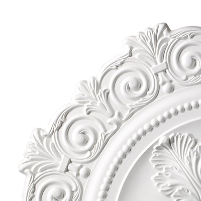 Marietta 33'' Wide Medallion - White