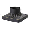 Outdoor Accessory Pier Mount - Weathered Charcoal