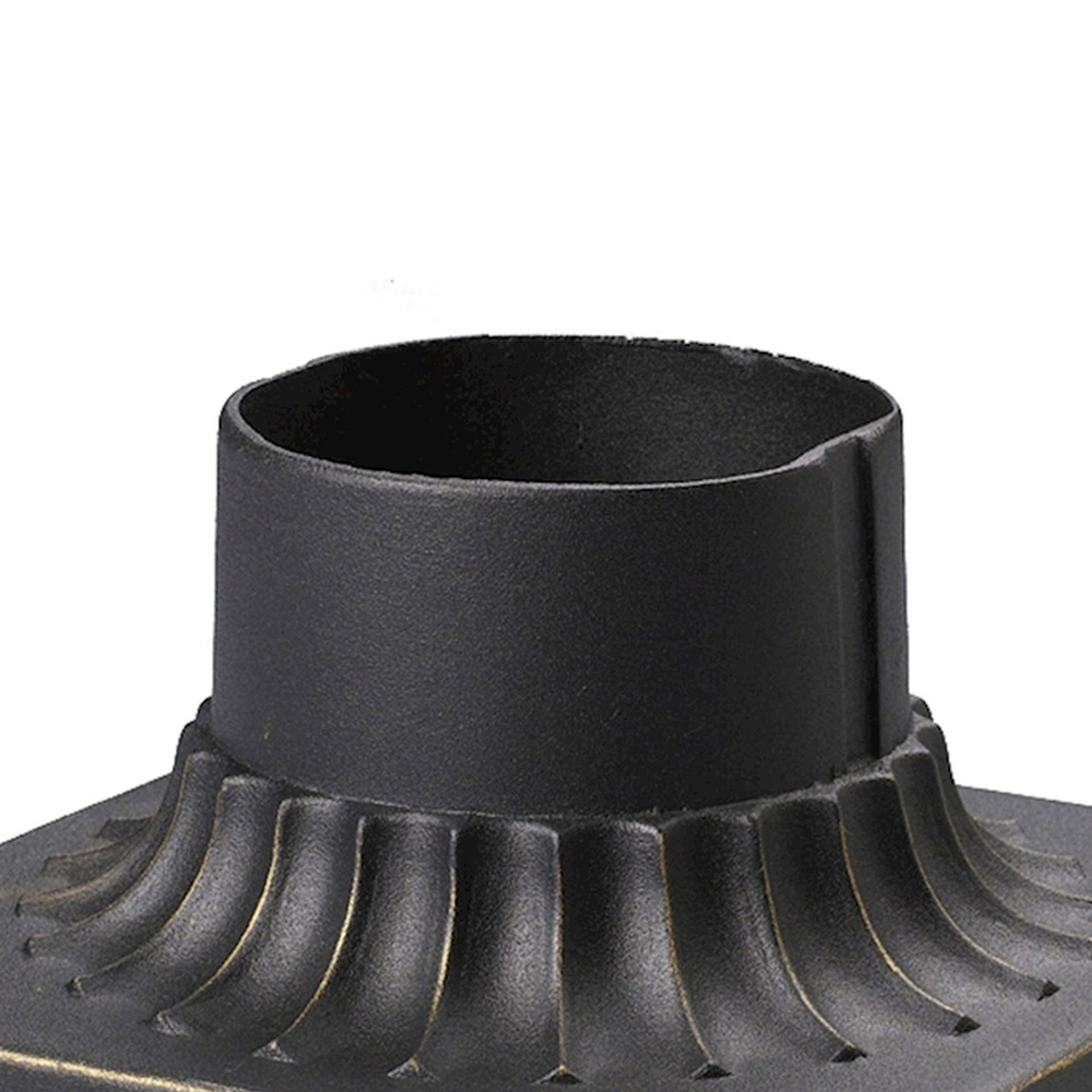 Outdoor Accessory Pier Mount - Weathered Charcoal