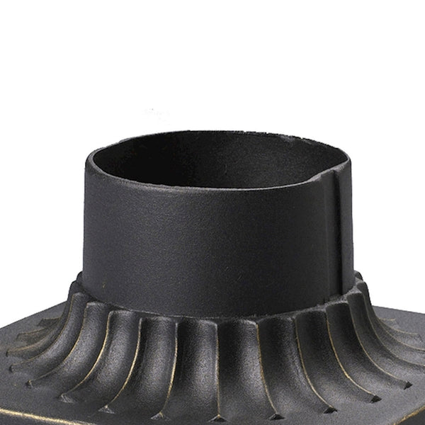 Outdoor Accessory Pier Mount - Weathered Charcoal