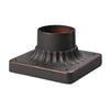 Outdoor Accessory Pier Mount - Clay Bronze