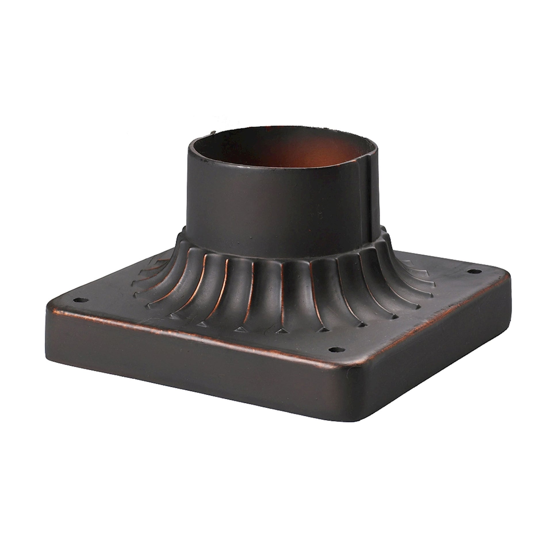 Outdoor Accessory Pier Mount - Clay Bronze